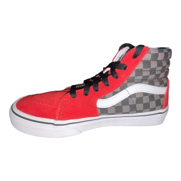 Vans Off The Wall Checkerboard Hi-top Sneaker US Sz Kids 3 - Picture 7 of 14